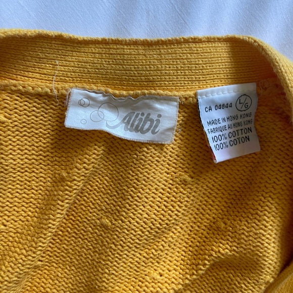 Vintage Mustard yellow alibi - Picture 2 of 3